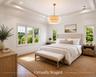 Virtually Staged Primary Suite