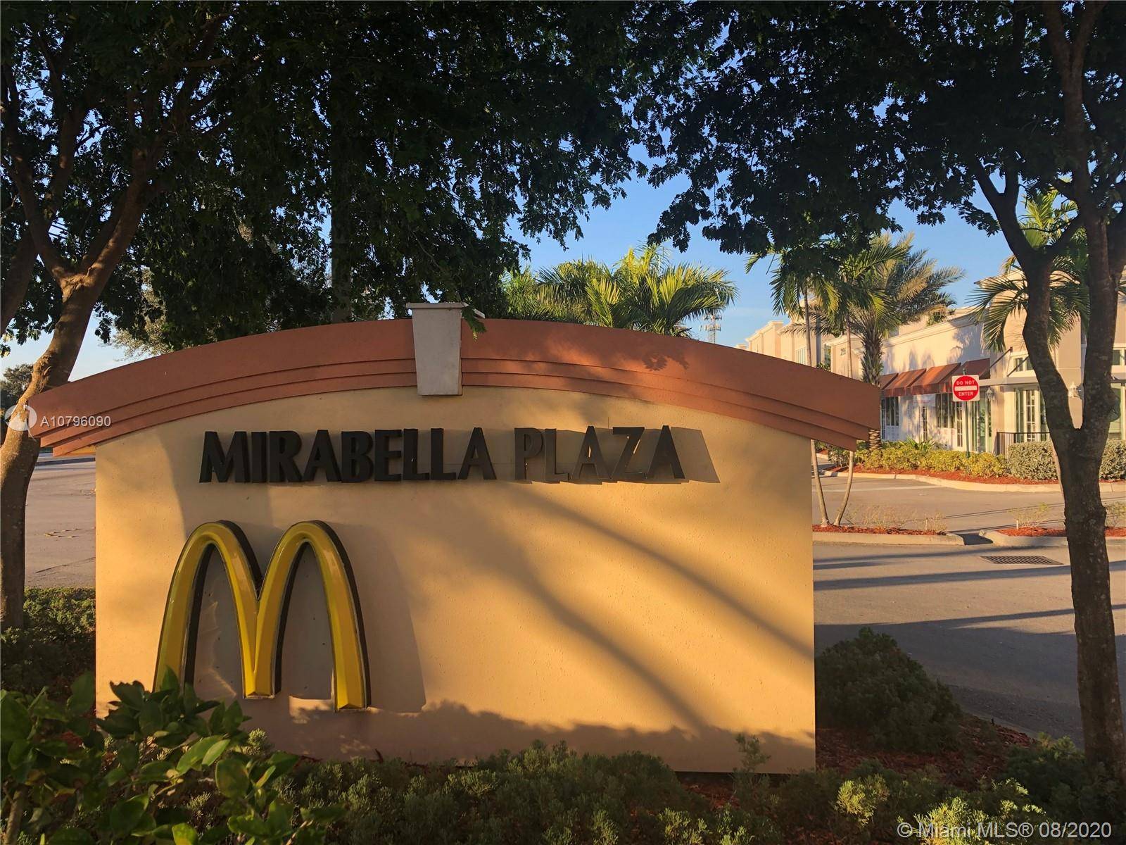 MIRABELLA PLAZA SHOPPING CENTER, NEW 2017, BEST UNIT LOCATION ON 1st FLOOR JUST IN FRONT OF A HEAVY TRANSITED MAIN STREET TO RECEIVE GREAT EXPOSURE, 648 sq ft WITH PRIVATE ...