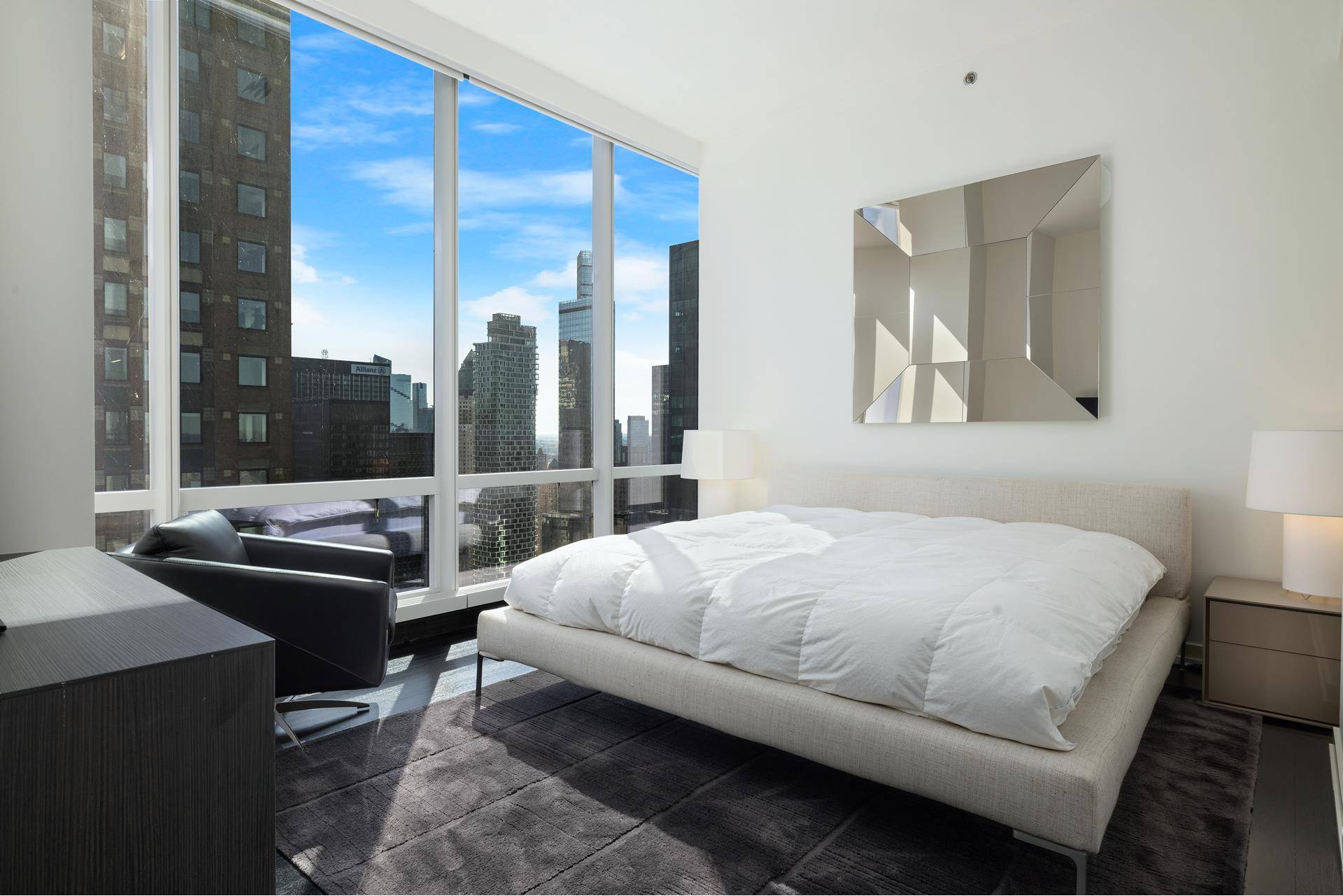 A Masterpiece in the SkyAvailable Furnished or Unfurnished, Residence 49C at One57 showcases breathtaking Central Park and dazzling NYC Skyline Views with Ultra High Ceilings throughout.