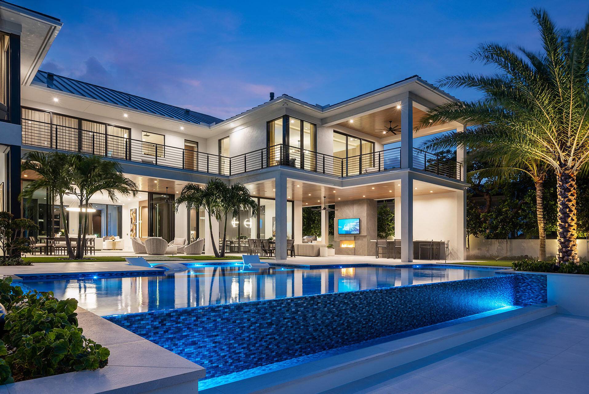 Situated in Boca Raton's most prestigious community, this brand new waterfront SRD Signature Estate offers the height of luxury and elegance combined with the latest high tech upgrades.
