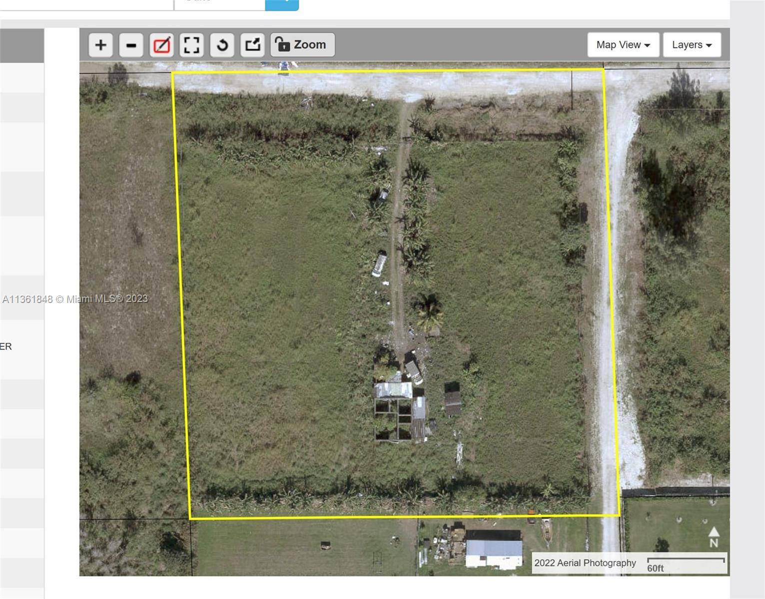 Vacant land for SALE, 2. 5 Acres with potential for nursery and or other uses.