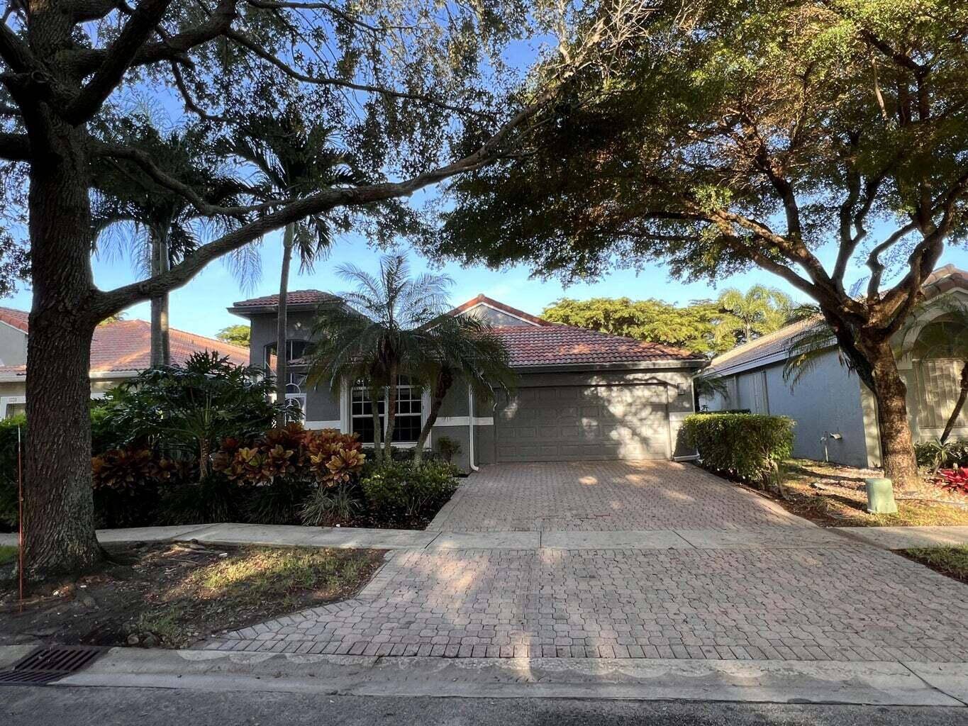 Beautiful community with tree lined streets, Location and the epitome of South Florida Living.