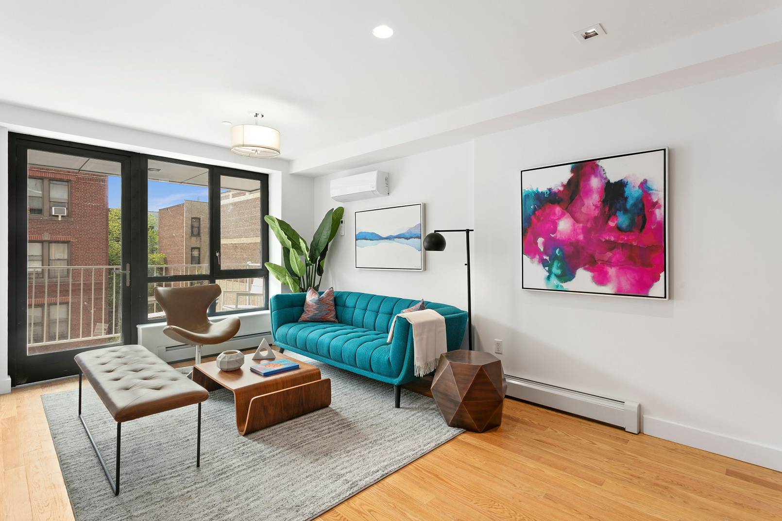 THE PARK 21 is a boutique 24 unit rental building nestled between two quiet tree lined blocks offering a refreshingly modern and sleek take on Brooklyn living.