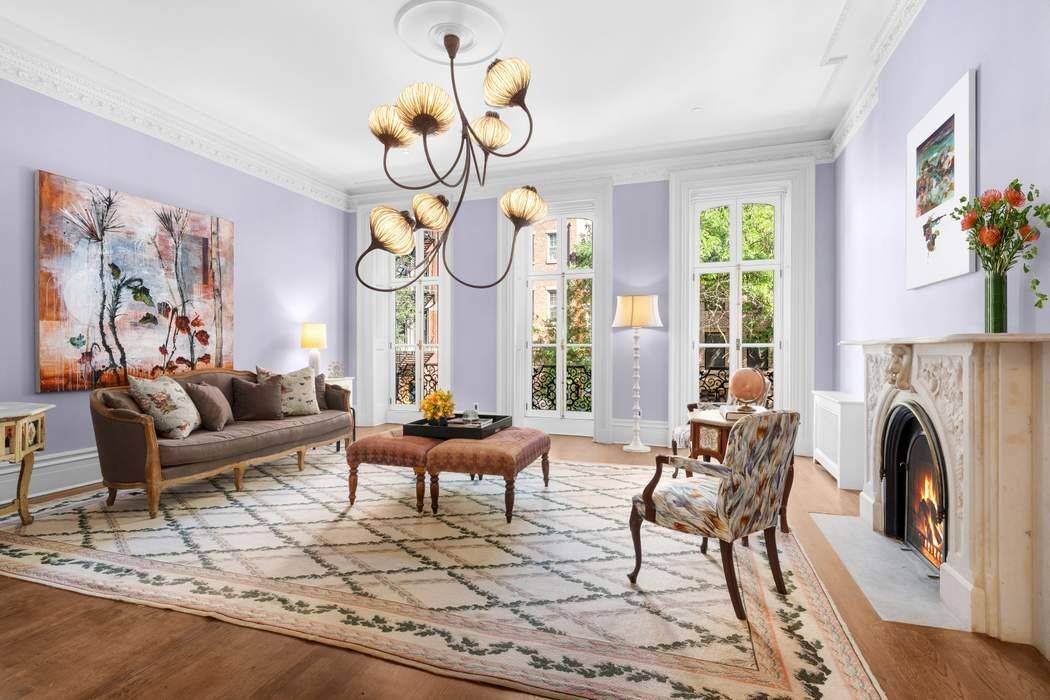 Gramercy Townhouse Perfection Situated on a prime tree lined block, this designer 21 foot wide brownstone, with four stories plus luxury lower level, offers 5, 921 square feet of original ...