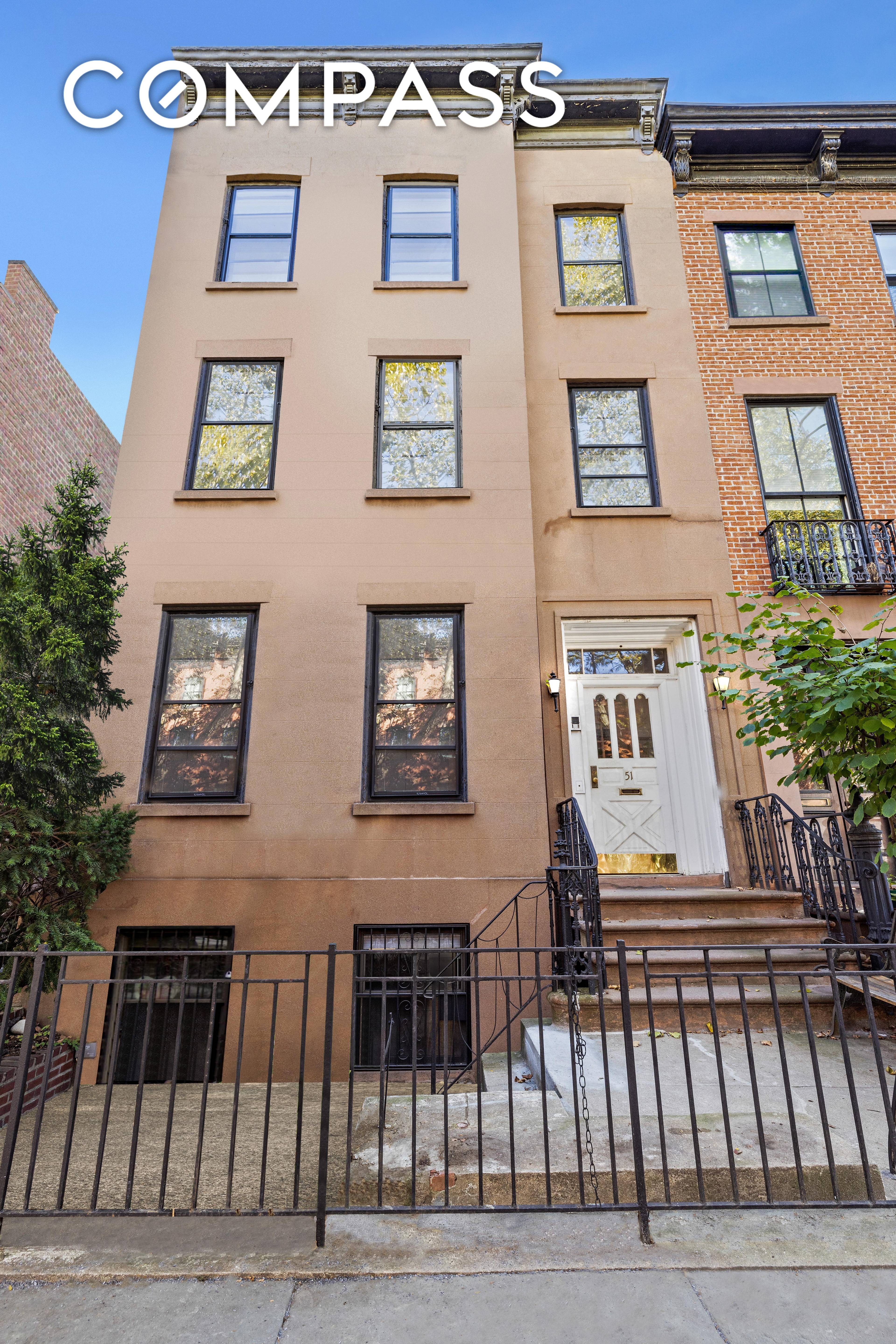 Located on one of the MOST COVETED, centrally located blocks in all of COBBLE HILL is this rare opportunity to create your dream home !