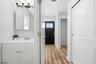 powder room & hall