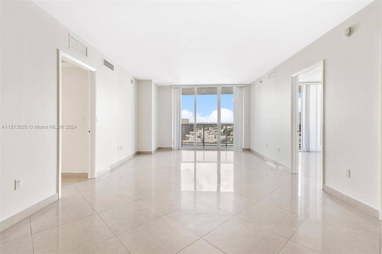 Experience awe inspiring views of the intracoastal and city from this 2 bedroom plus den, 3 bathroom residence spanning 1, 571 square feet, complete with a 177 square foot balcony.