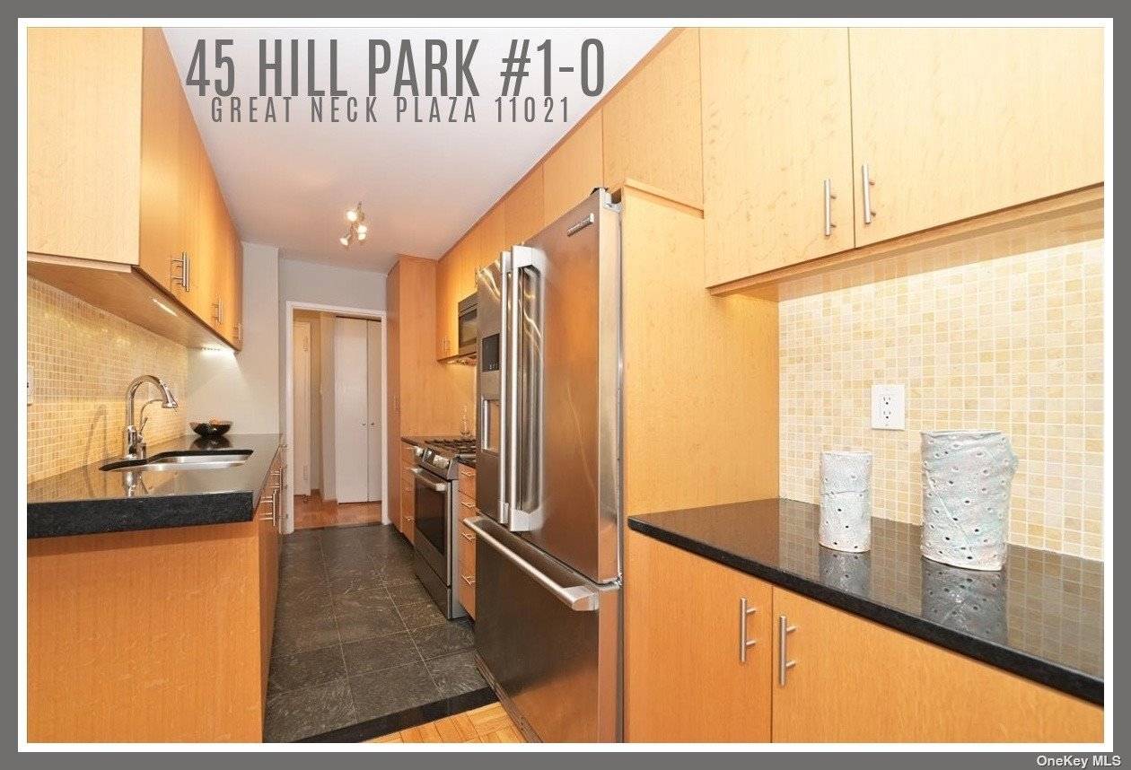 GREAT NECK PLAZA Introducing The Barclay 45 Hill Park Avenue This sunny South facing 1 Bed 1 Bath co op apartment has been completely renovated with a 100K kitchen which ...