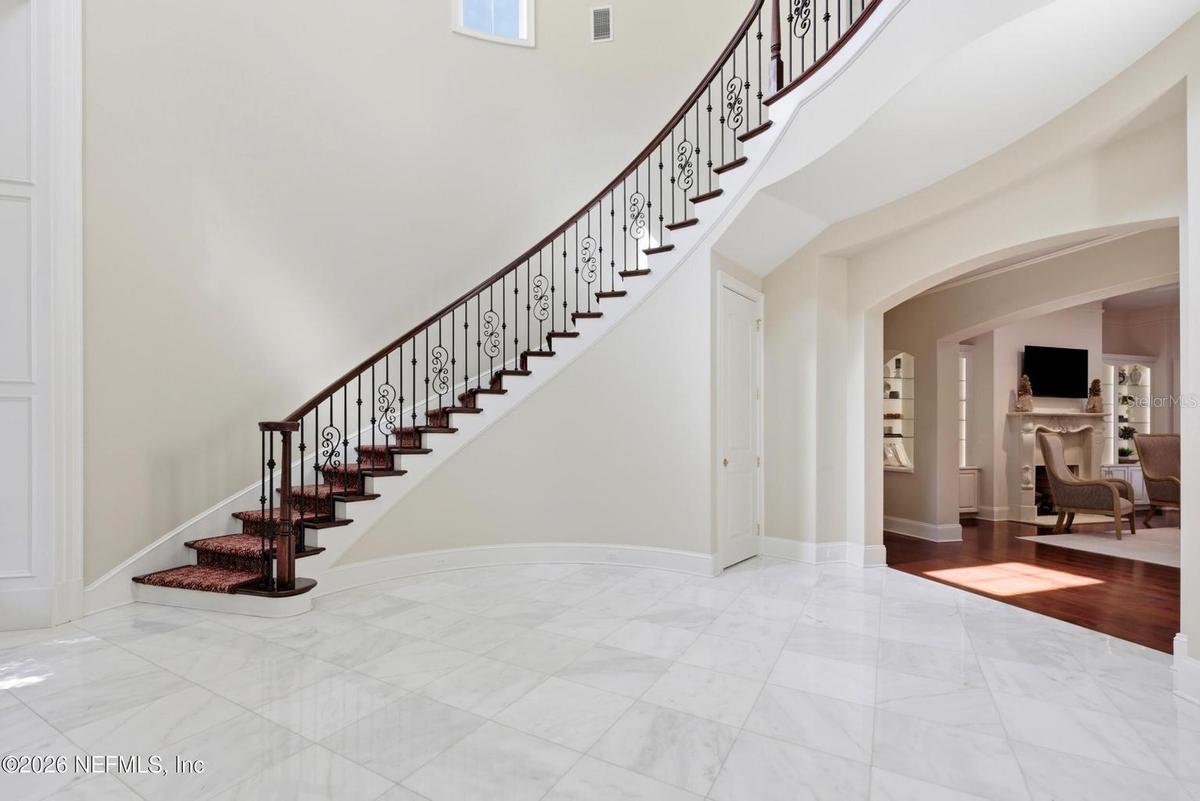 Grand Foyer with Marble Floors