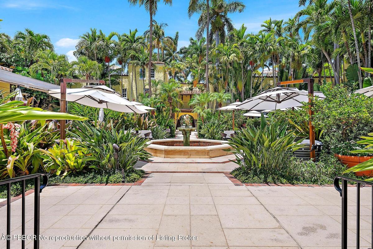 Courtyard and fountain