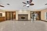 Dual sets of sliders leading from Great Room to Indoor Pool