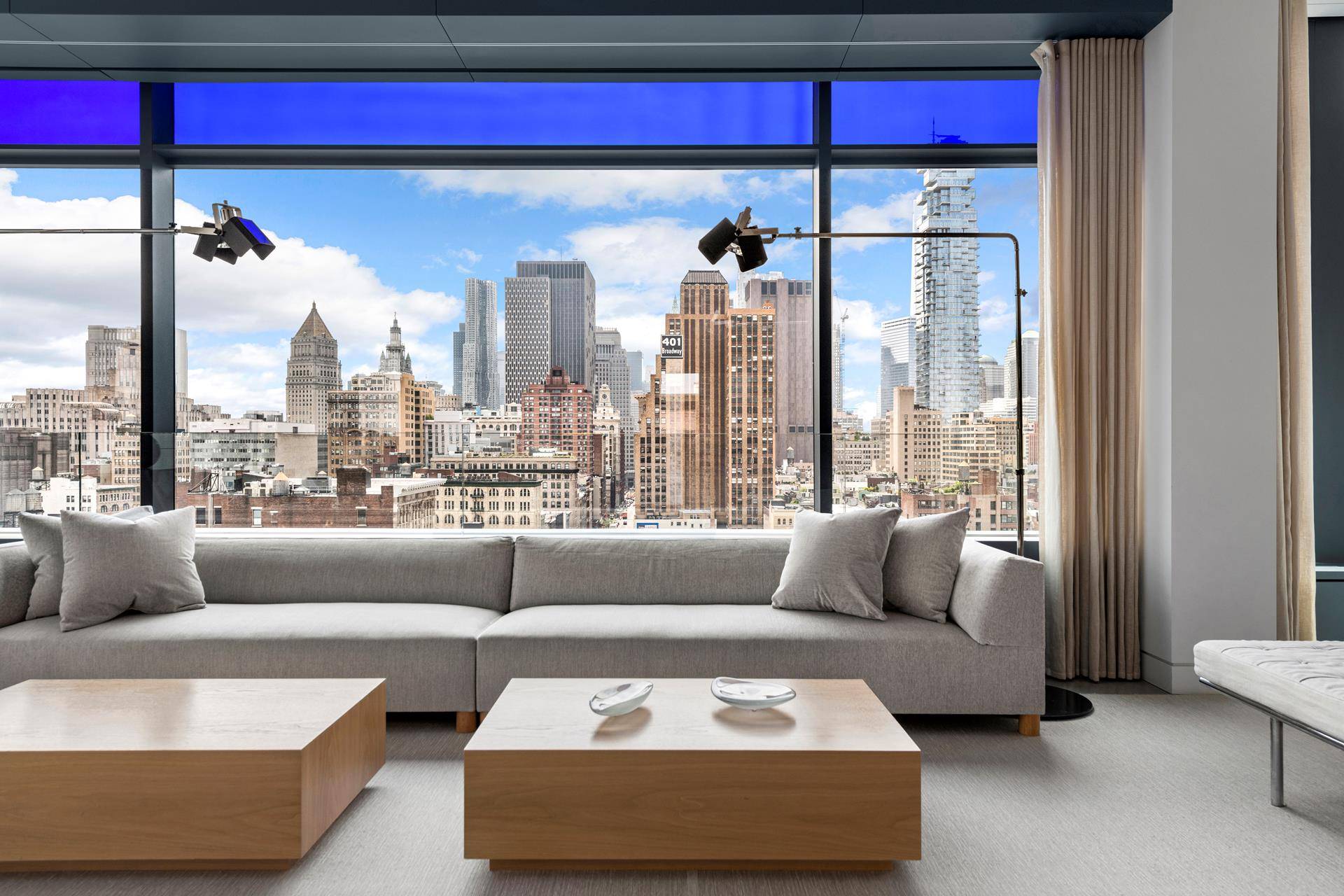 MASTERPIECE IN THE SKY Immersed in natural light like no other home, this stunning glass roof penthouse possesses spectacular floor to ceiling windows that provide unrivaled views of the city ...