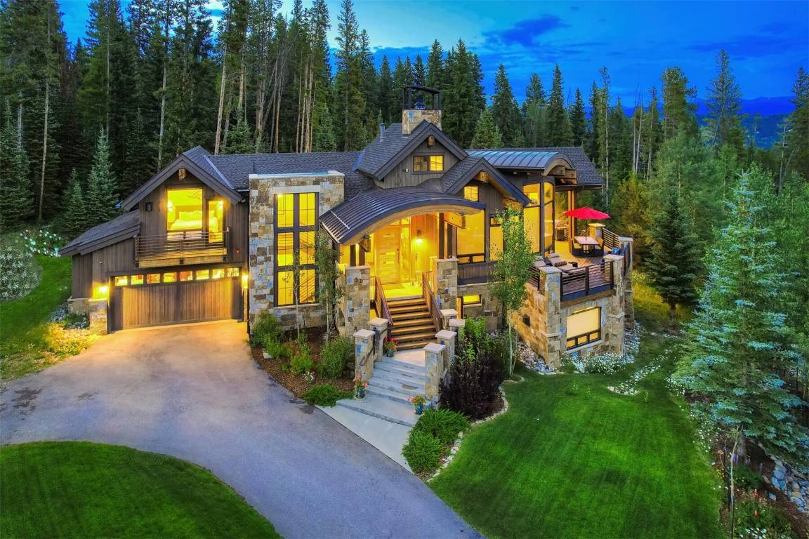 Introducing 30 Peak Eight Court, a ZONE 1 Mountain contemporary Architectural Masterpiece at the Base of Peak 8 in Breckenridge, Colorado.