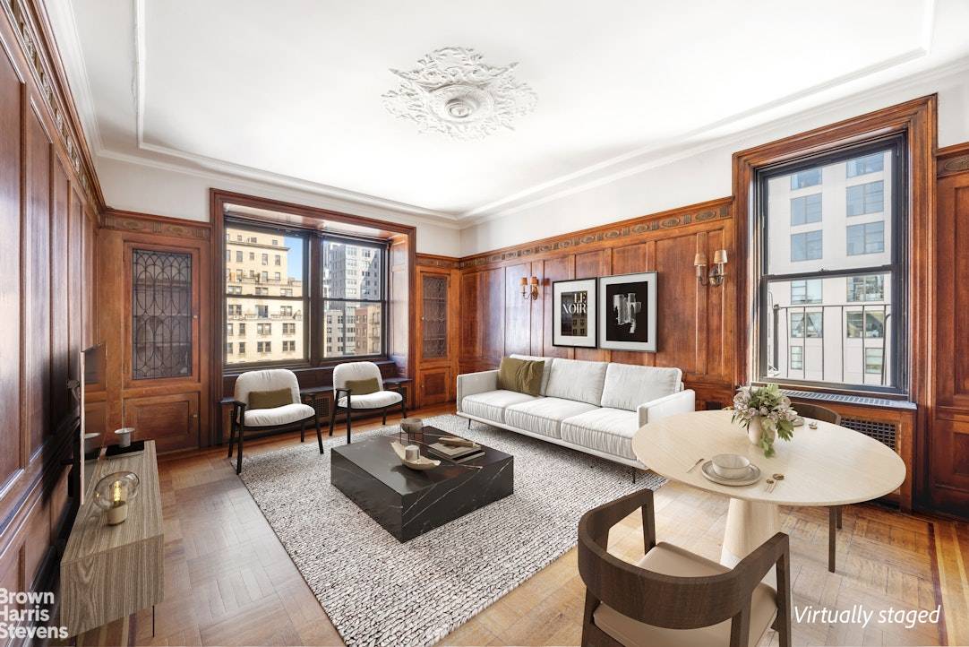 SPONSOR SALE Bright amp ; Charming 2BR 1BA Top Floor Corner in an Iconic Prewar Doorman Building on West End Avenue This top floor corner residence offers abundant light, classic ...