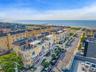Drone / aerial view of a nearby body of water