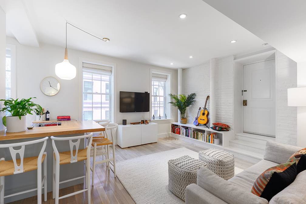 Available July 1. Located in prime West Village, this bright and airy, corner one bedroom gets sunlight all day through its' seven windows and South, East and West exposures.