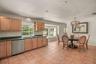 Eating area seamlessly connected to the kitchen and main living spaces