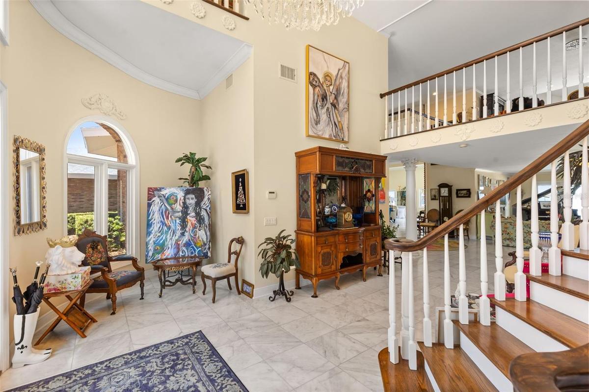 Grand entryway