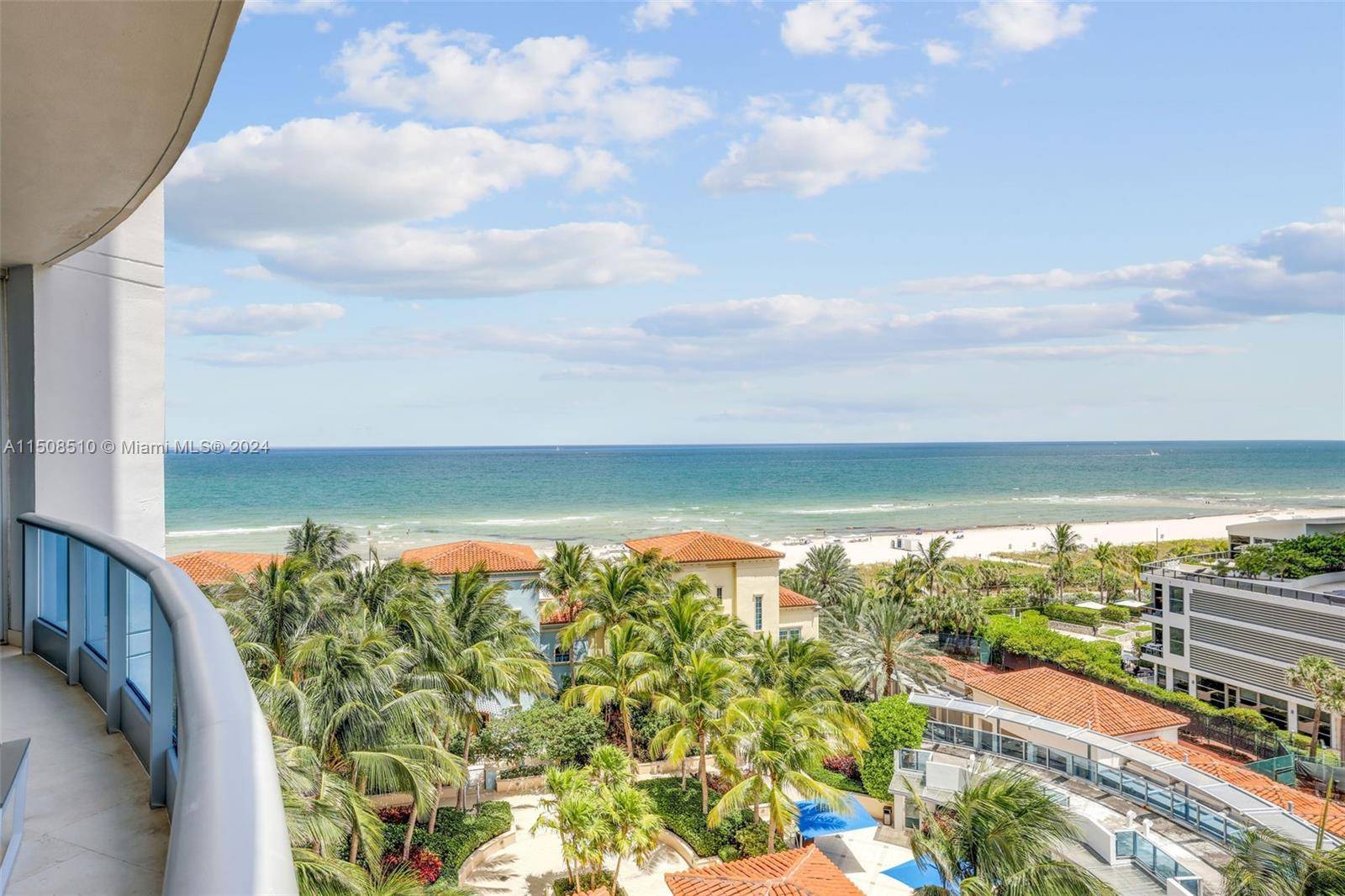 Enjoy stunning direct oceanfront views from this impressive unit at the exclusive Bath Club.