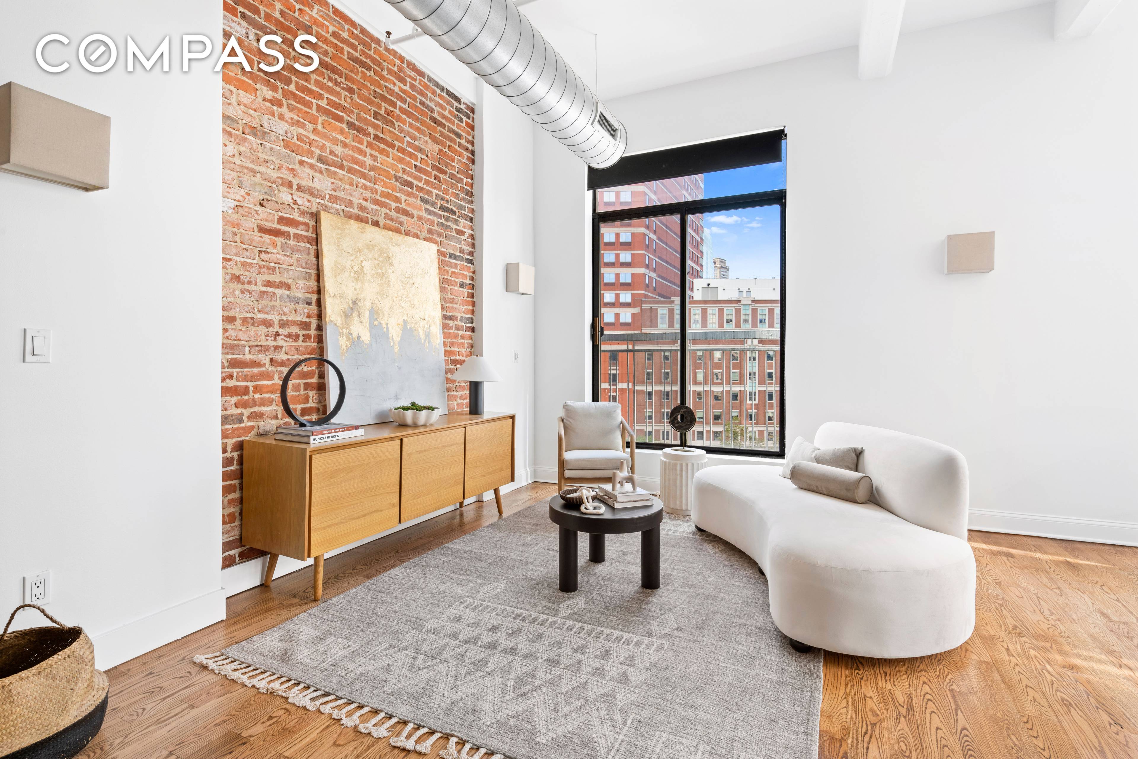 Residence 7E at 176 Johnson Street is a coveted, rarely available, E line unit at The Toy Factory Lofts in Downtown Brooklyn.