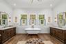 Claw foot soaking tub