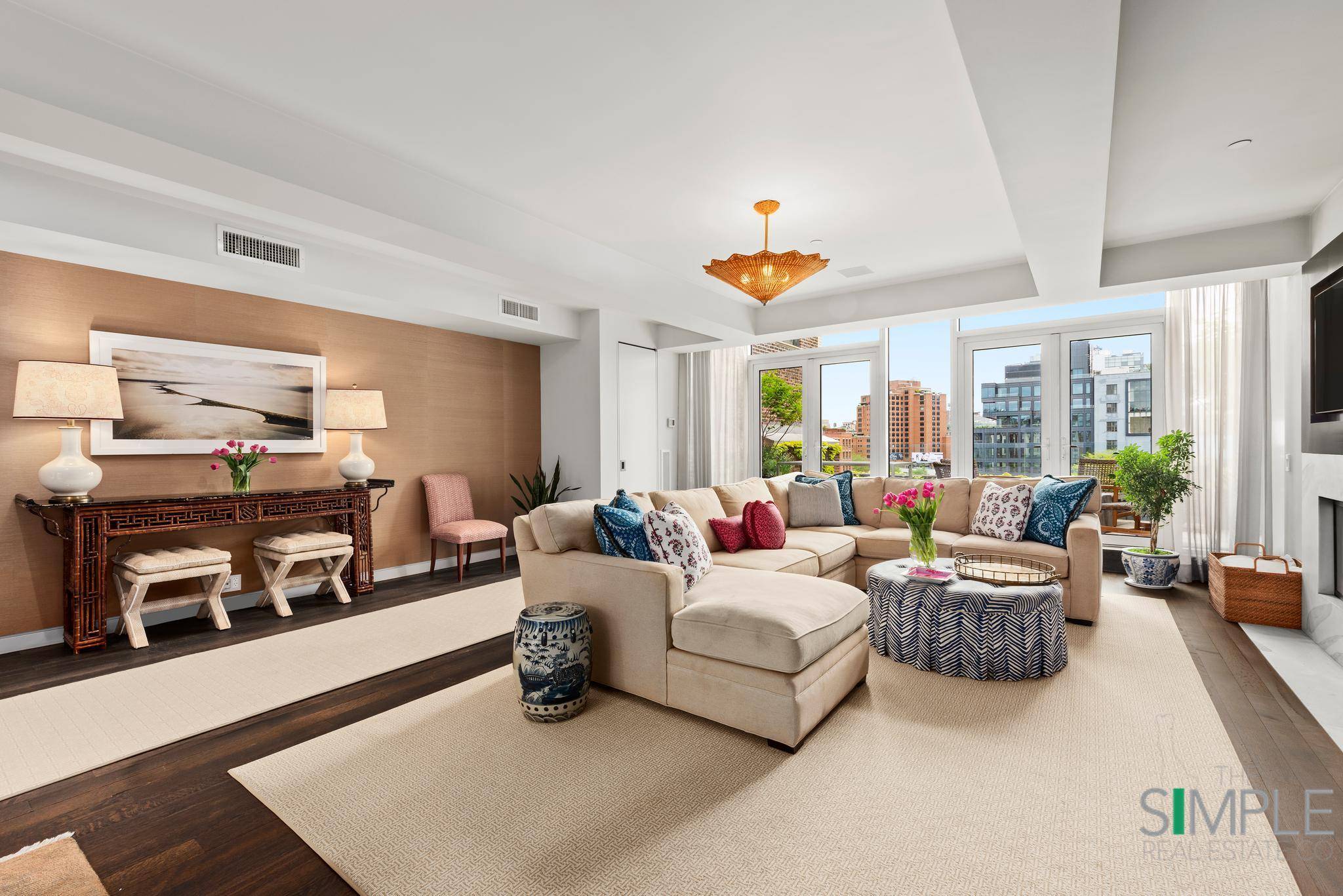 You must experience this one of a kind penthouse duplex to comprehend how it combines the expanse of a Tribeca loft with the intimacy of townhouse living perfected by three ...