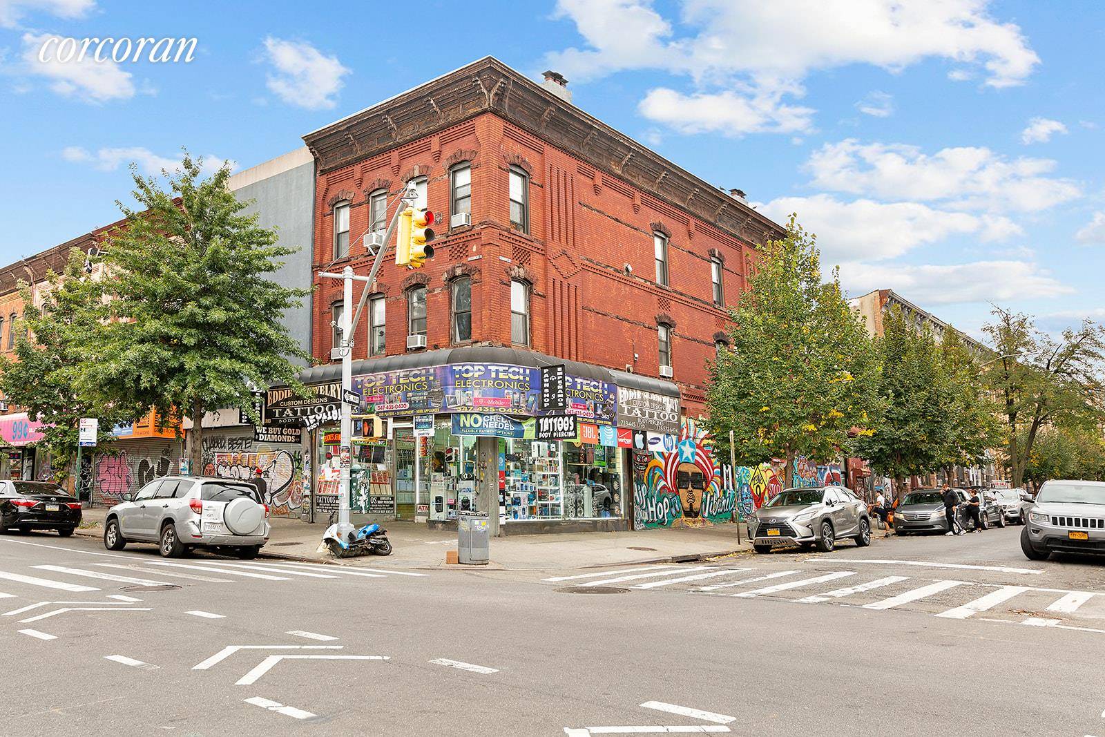 Introducing 383 Knickerbocker Ave, Premium Flagship Corner Mixed Use building in heart of Bushwick in its Busiest Retail amp ; Residential Corridors.