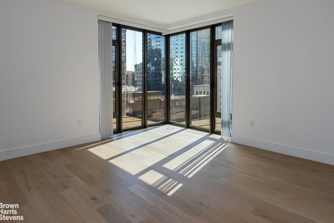 Move right into this corner 2 bed 2 bath residence in a luxury full service doorman building.