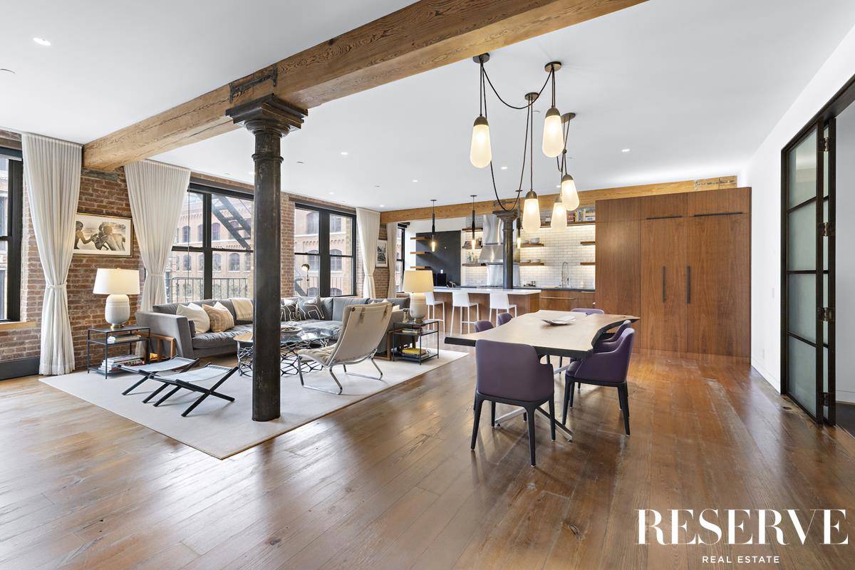 Beautifully renovated, expansive loft space on one of Noho s most desirable blocks.