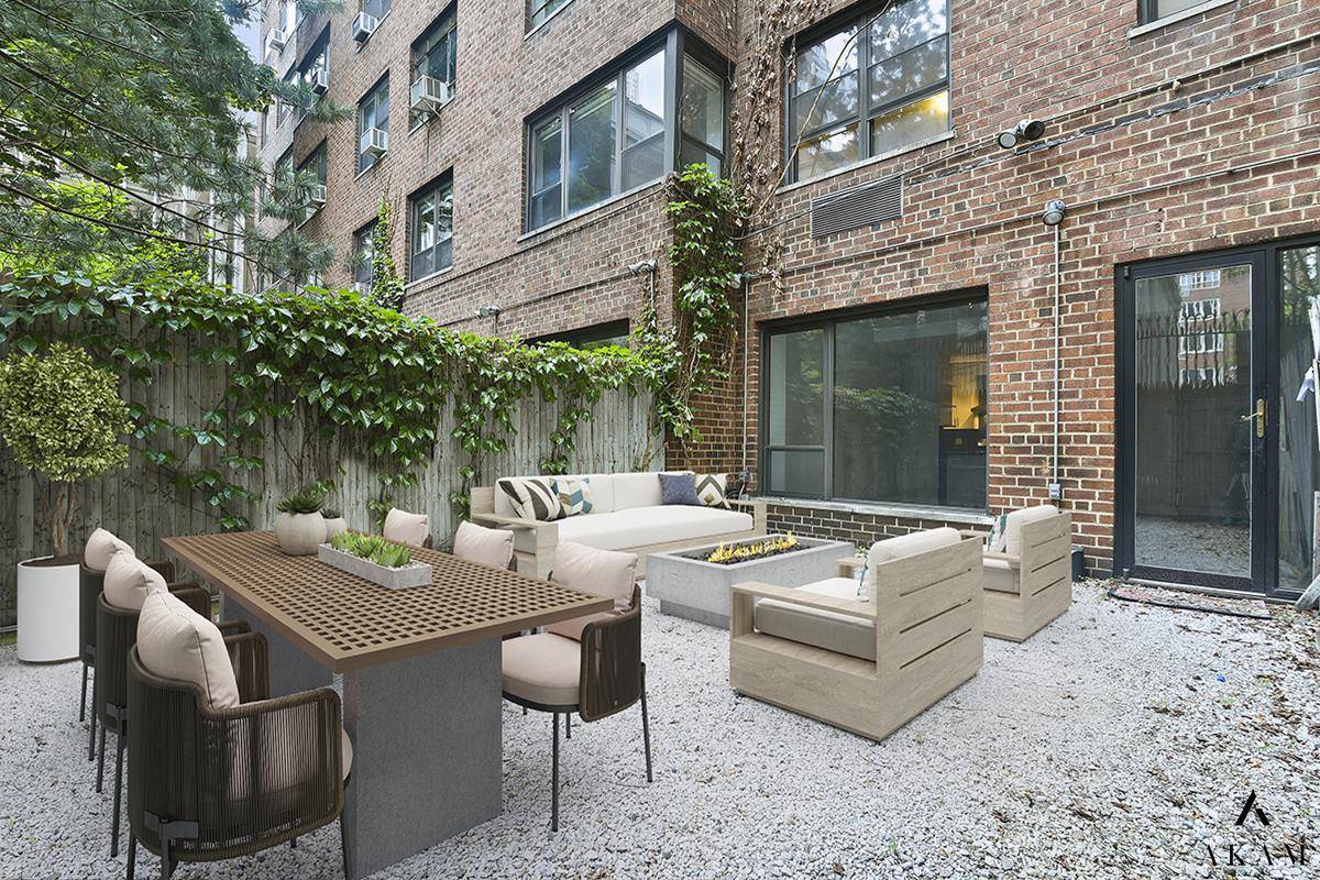 SPONSOR UNIT NO BOARD APPROVAL ONE BEDROOM DUPLEX CONDO W PRIVATE OUTDOOR GARDEN SURROUNDED BY THE MORGAN LIBRARY Phenomenal sun drenched 1 bedroom 1.