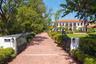 A grande entryway to your European style motorcourt