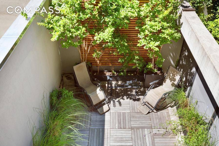 This large, sun filled duplex apartment in Brooklyn's most sought after neighborhood features not one, but two, large private outdoor spaces.