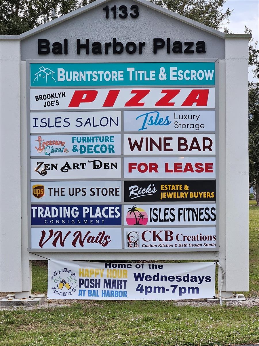The Sign at Bal Harbor Plaza