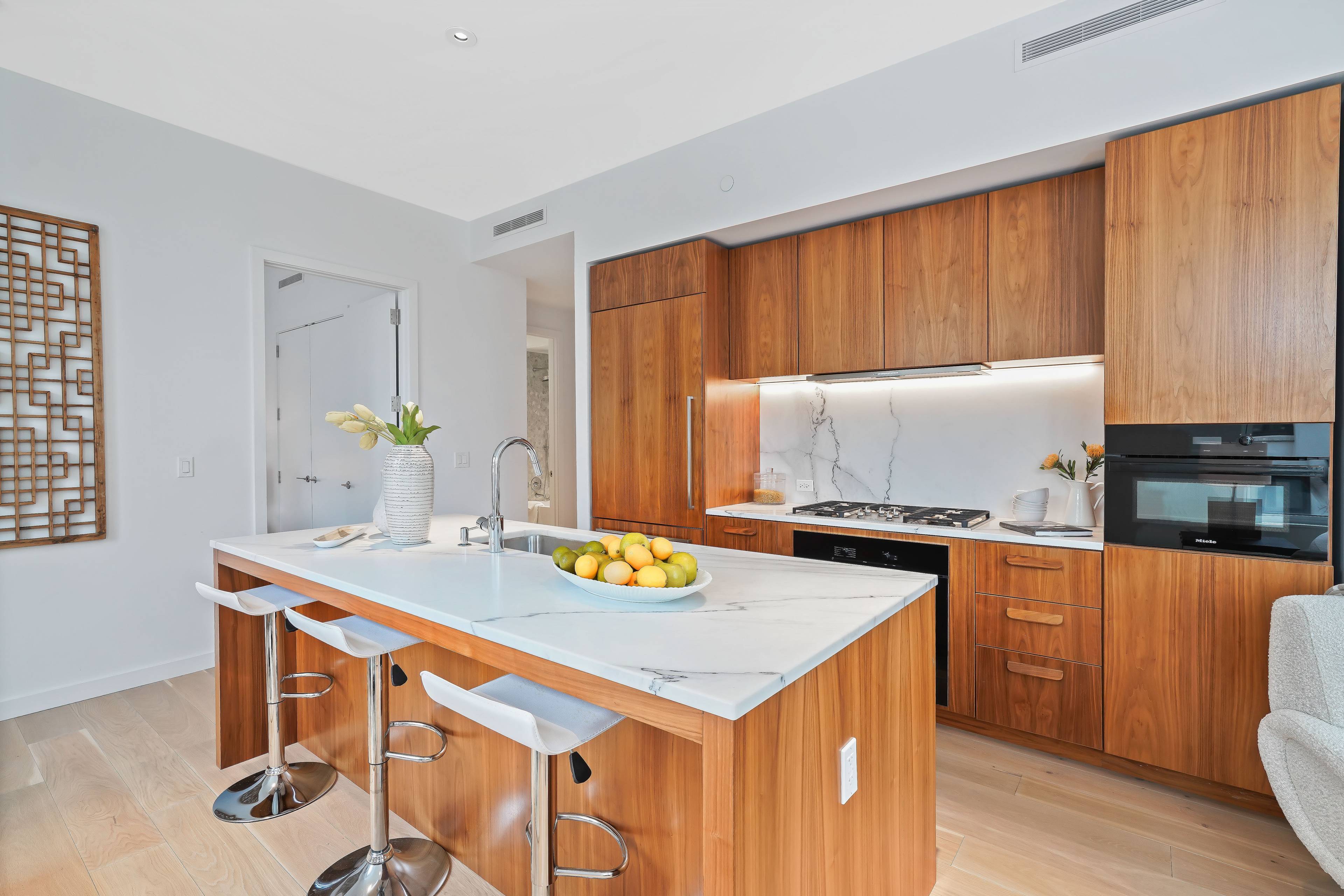 Luxuriously spacious with beautiful finishes and abundant natural light, this 1, 645 sq ft condo comes with a licensed, valet parking spot a rare find in prime Boerum Hill.