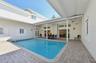 Pool with covered lanai