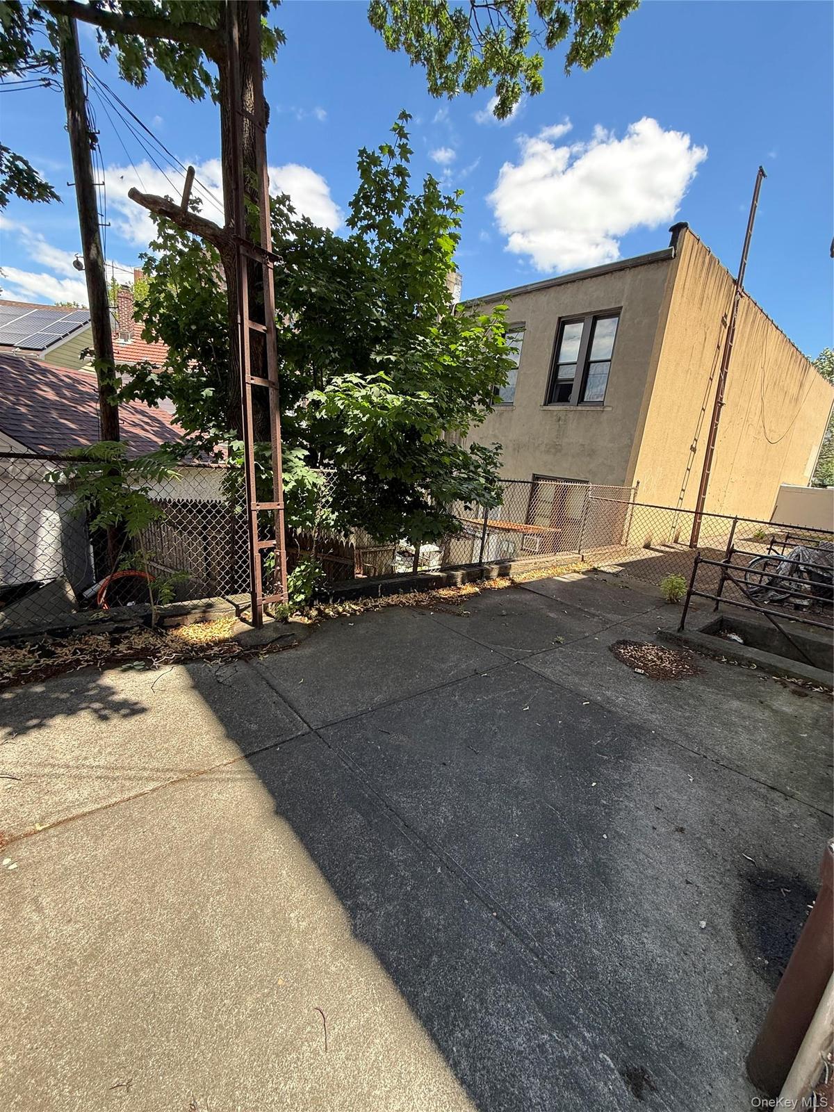 Back patio