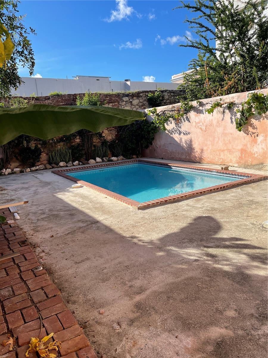 Pool area