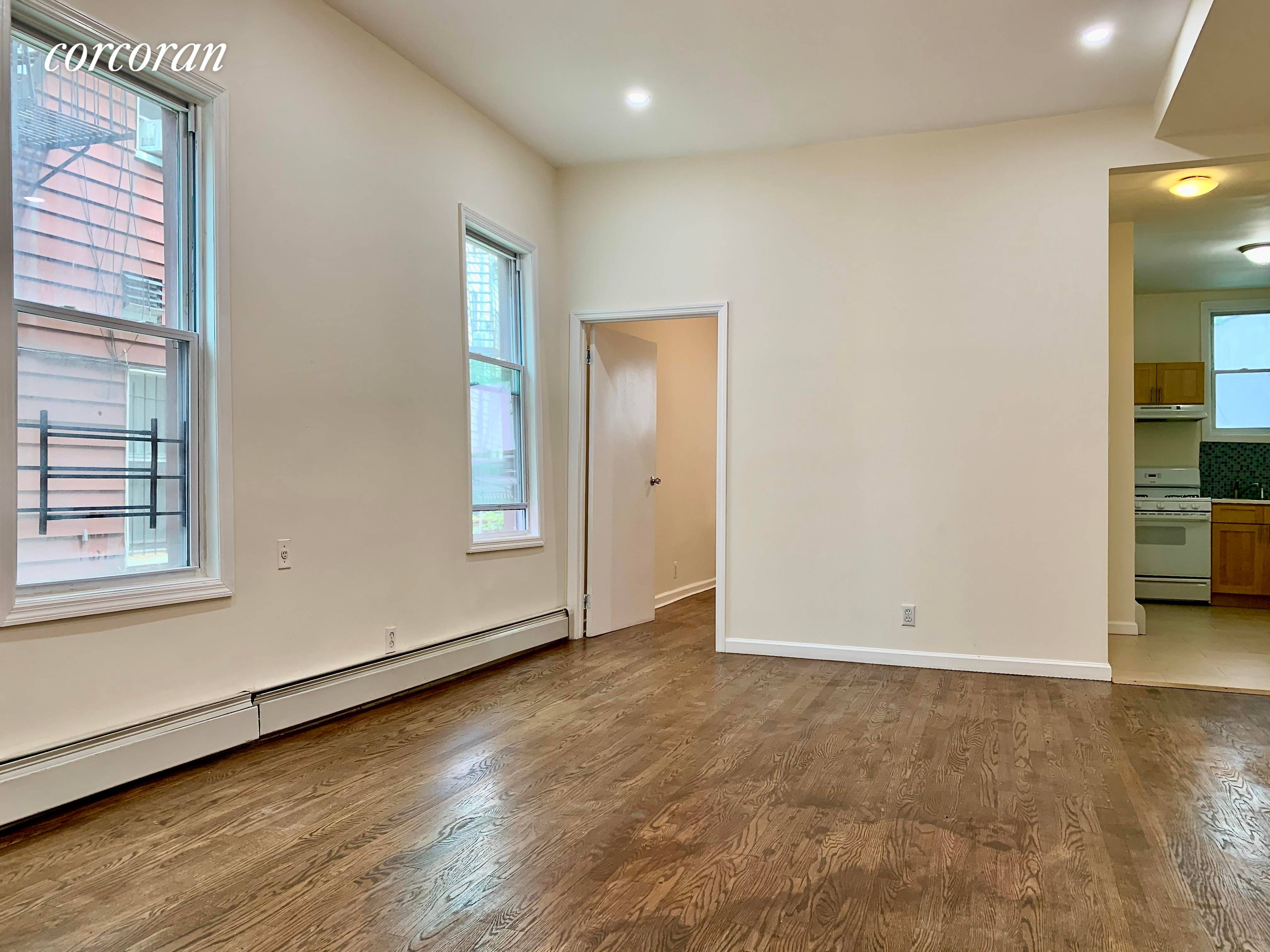 Walk to McCarren Park ! Come live in a newly renovated 2BD Corner Apartment located on Engert and Graham Ave in Greenpoint, this location is unmatched.