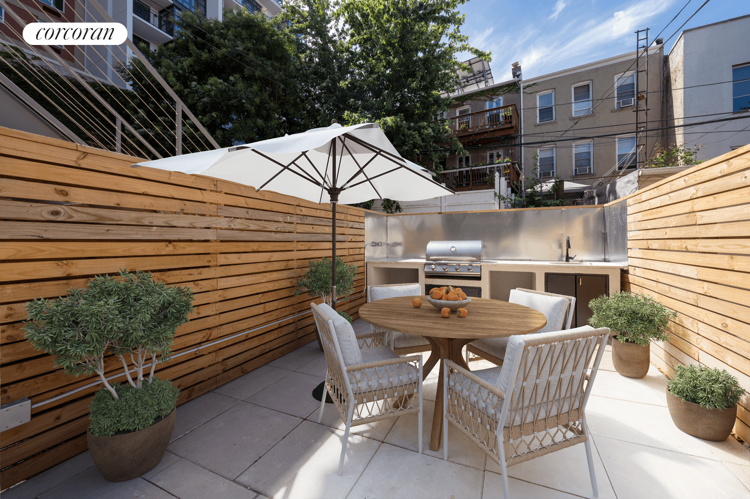 Welcome to the garden level duplex at 96 16th Street, Brooklyn.