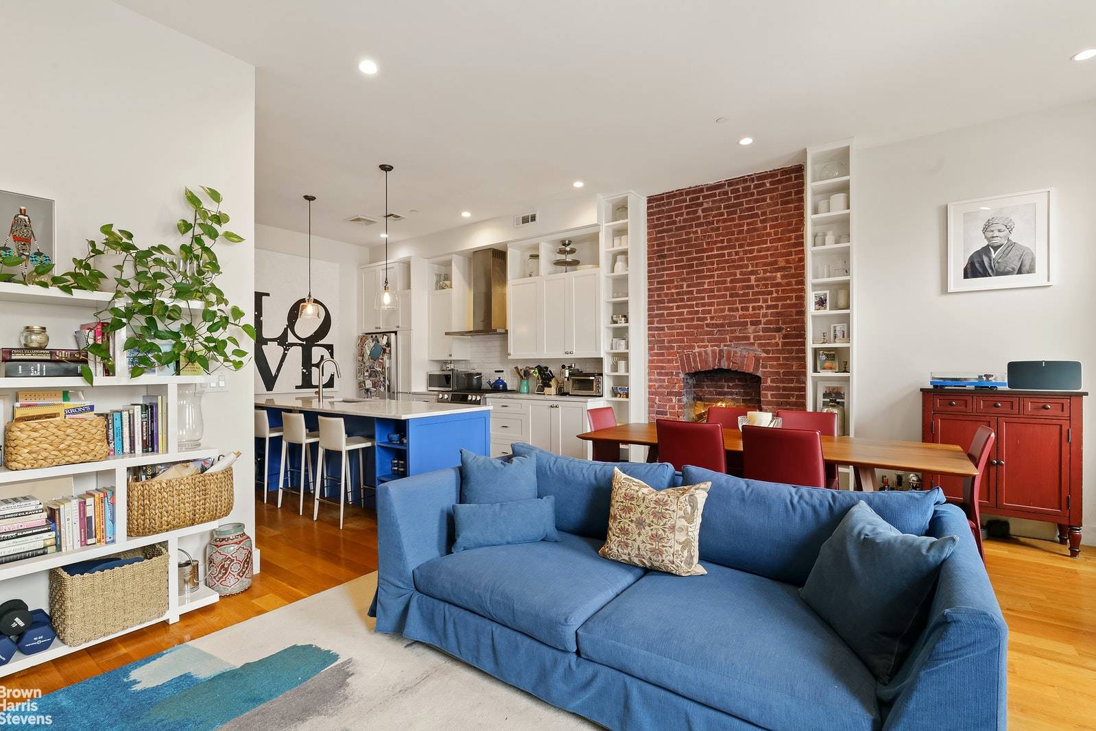 Elevated design, impeccable flow, charm, space and indoor outdoor living combine to create the perfect brownstone 2 bed 2 bath home in the heart of vibrant Harlem !