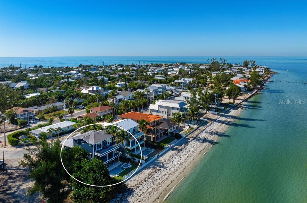 Direct beachfront living at the coveted north end of Anna Maria Island!
