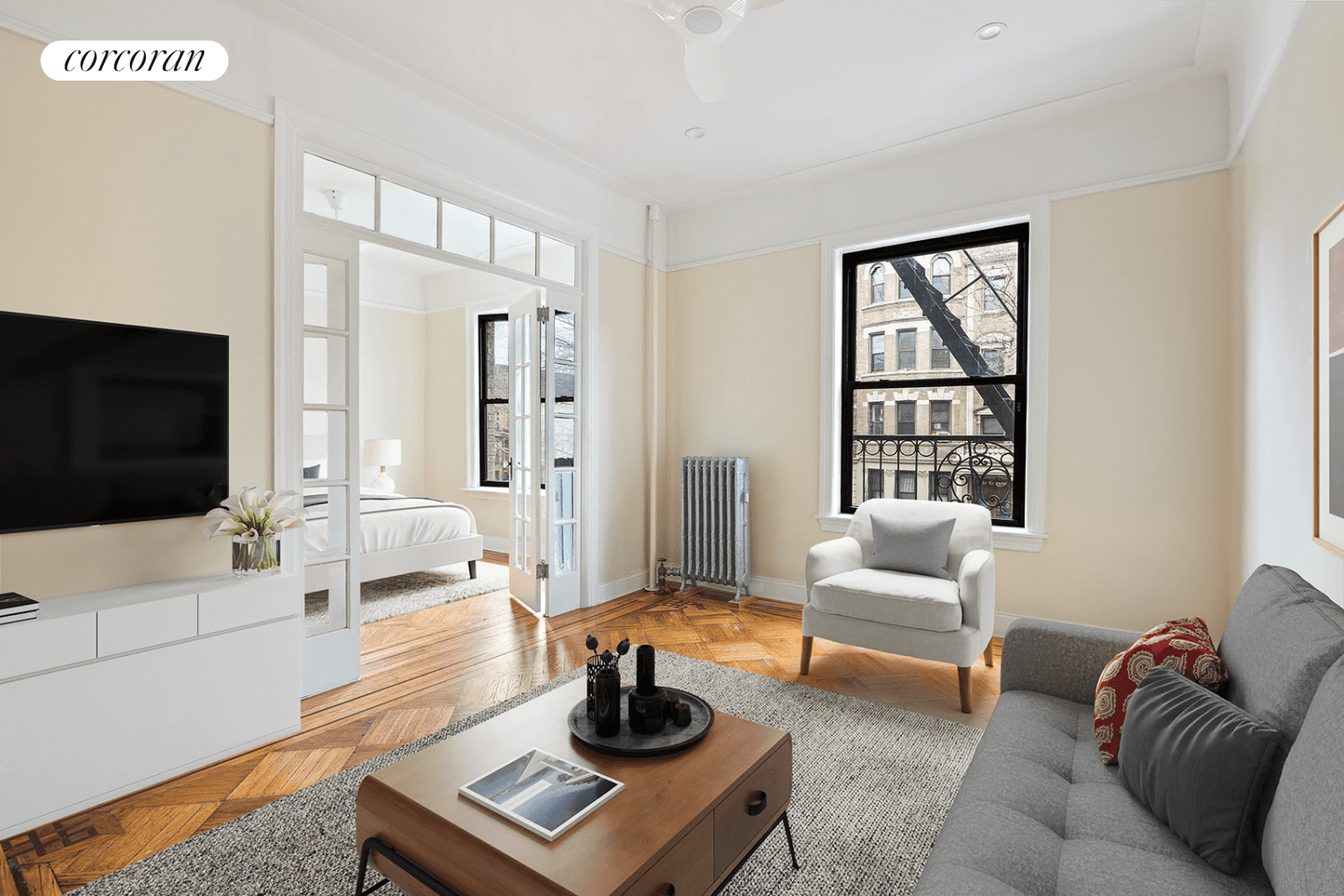 Welcome to 815 8th Ave 2F, a restored pre war, 2 bed coop in prime Park Slope just one block from magnificent Prospect Park, and 7th Avenue shops and restaurants ...