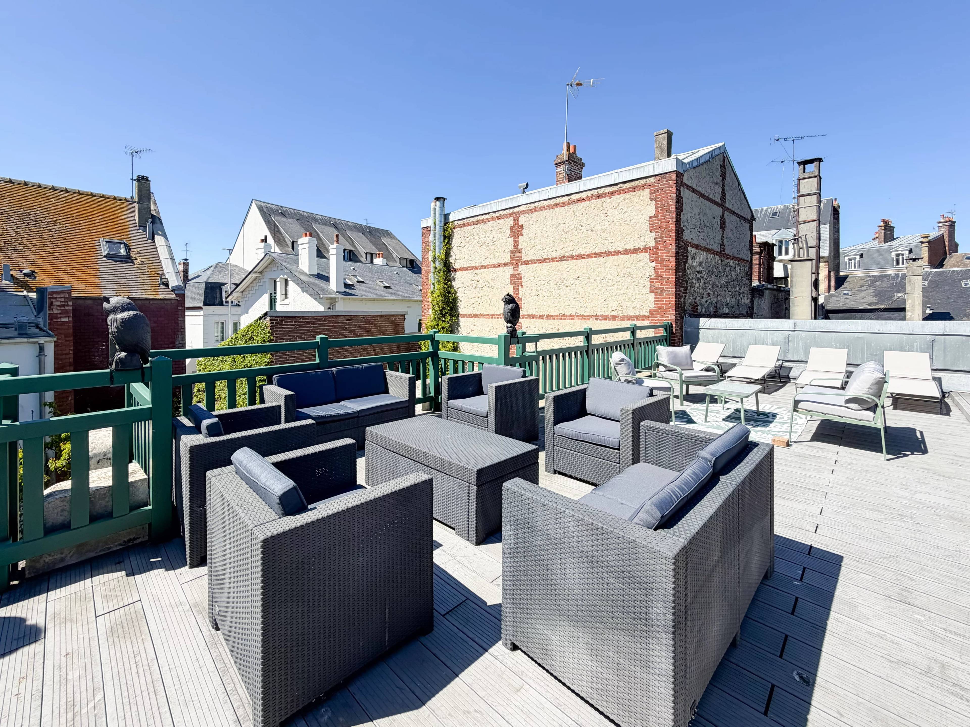 Charming Furnished Townhouse with Garden in Deauville