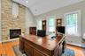 1st Floor Office w Fireplace