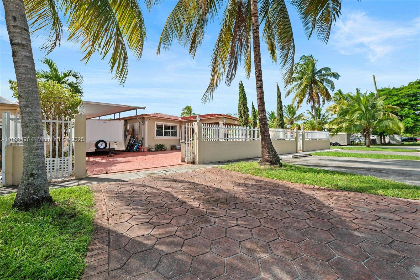 Welcome to City of Hialeah this large single family home features 5 bedrooms and 5.