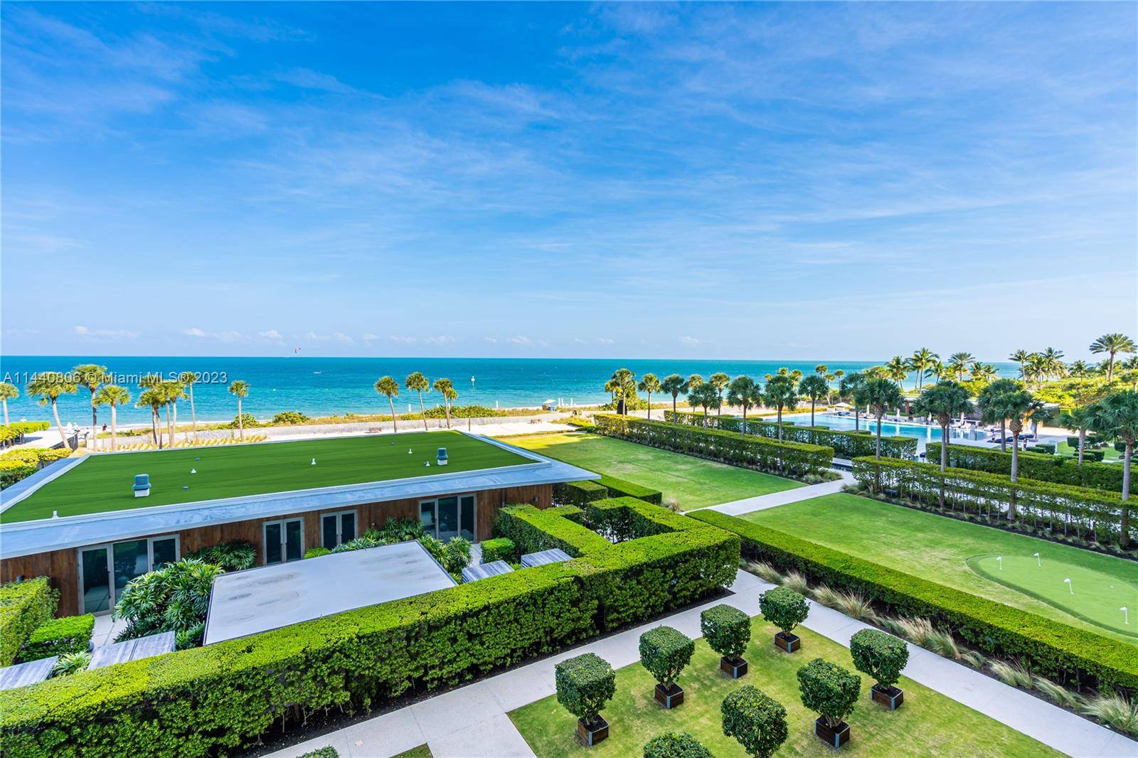 One of a kind world class OCEANA is located directly 400 linear feet of Atlantic beachfront.