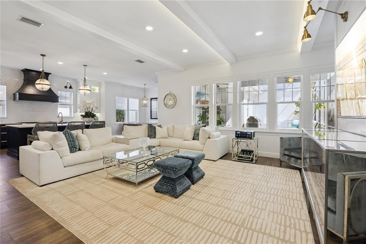 Open floorplan