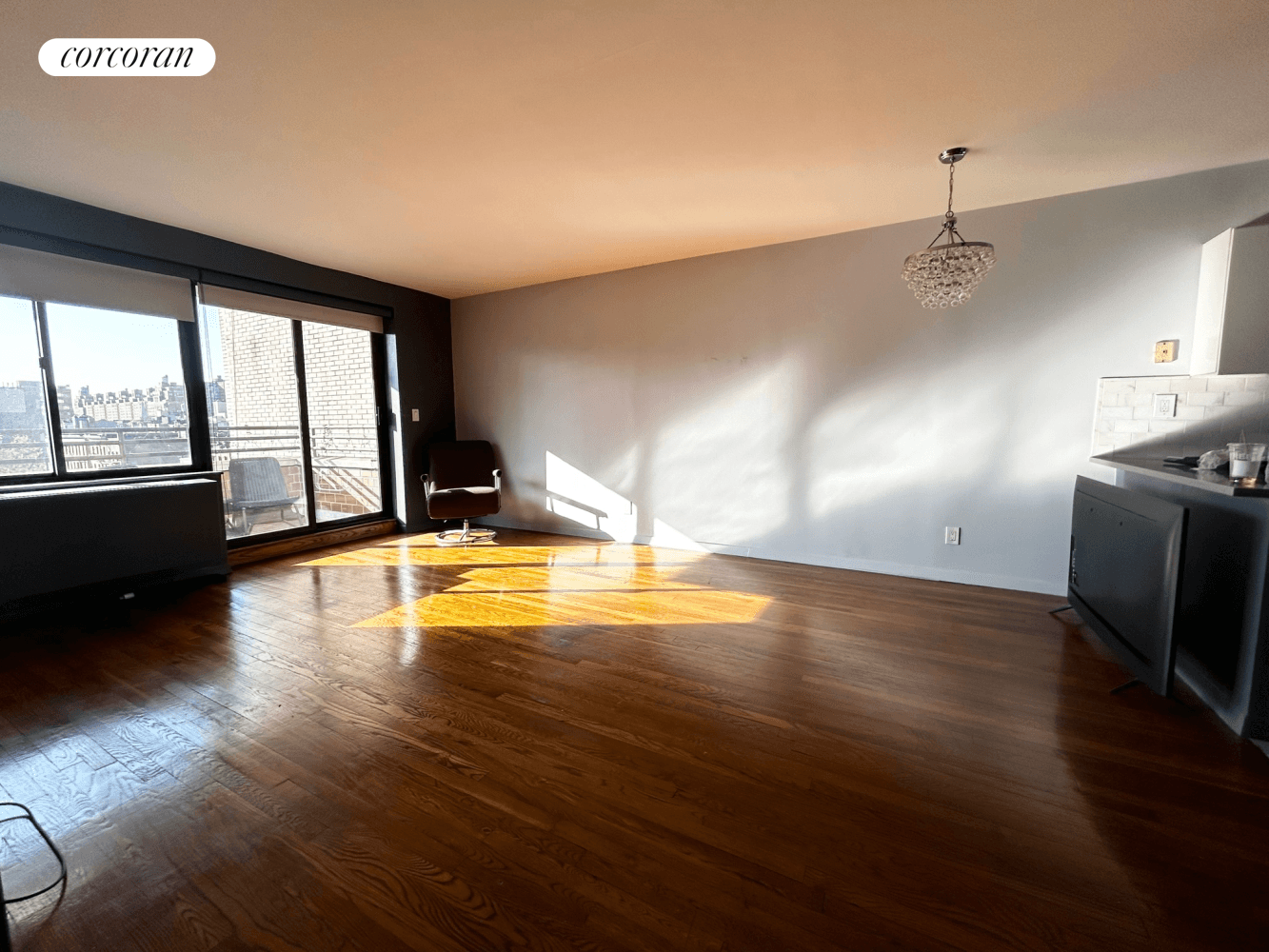 Fantastic Chelsea 1 Bedroom with Private Outdoor Space in a Boutique Condo BuildingApartment Features Large and versatile living space with enough room for a couch, TV, coffee table, dining table, ...