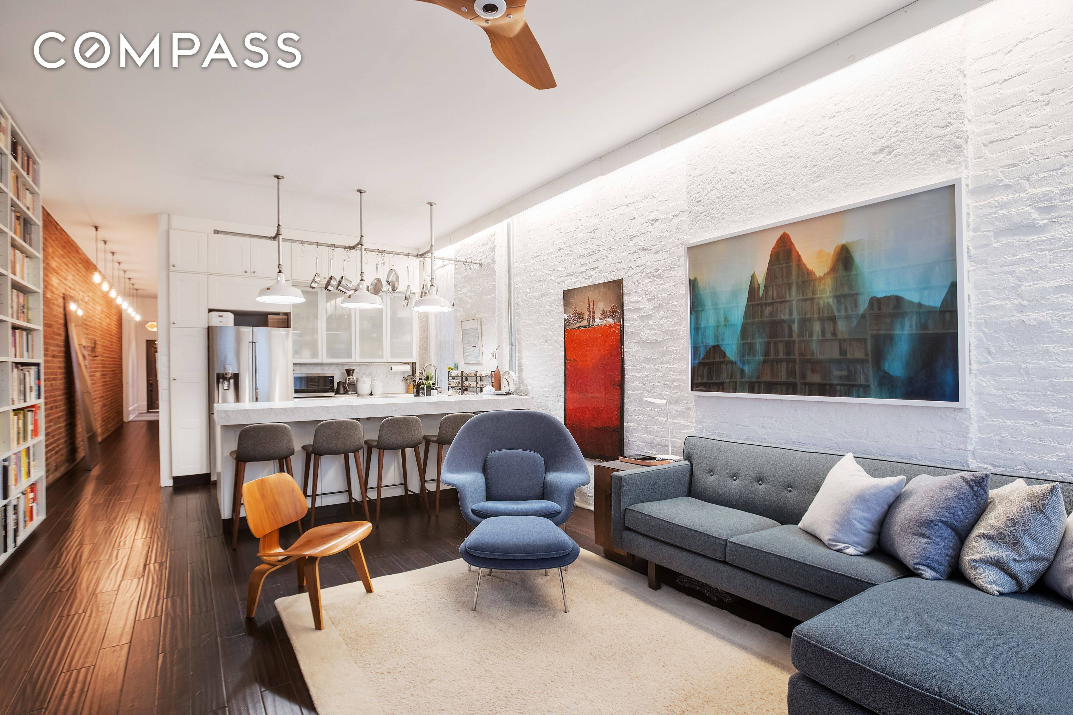 Come home to this impeccably renovated one bedroom apartment on a quintessential Park Slope block.