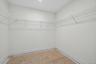 walk-in closet in primary